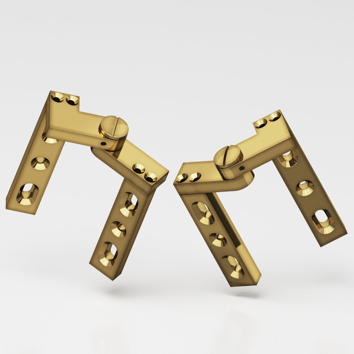 Colonial Bronze 9 Intermediate Pivot Hinge, 4 in (Pair) - Antique Bronze