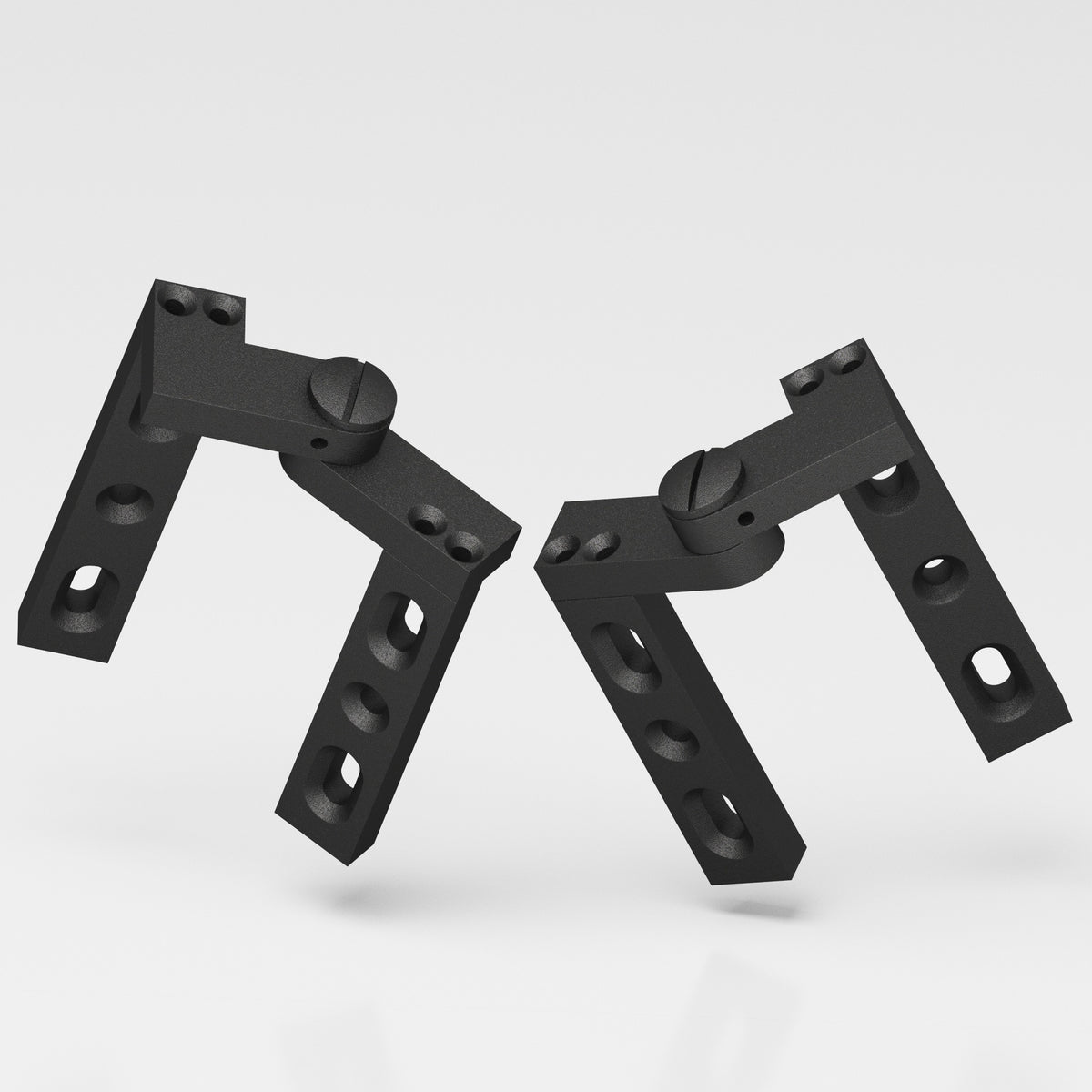 Colonial Bronze 9 Intermediate Pivot Hinge, 4 in (Pair) - Frost Black™