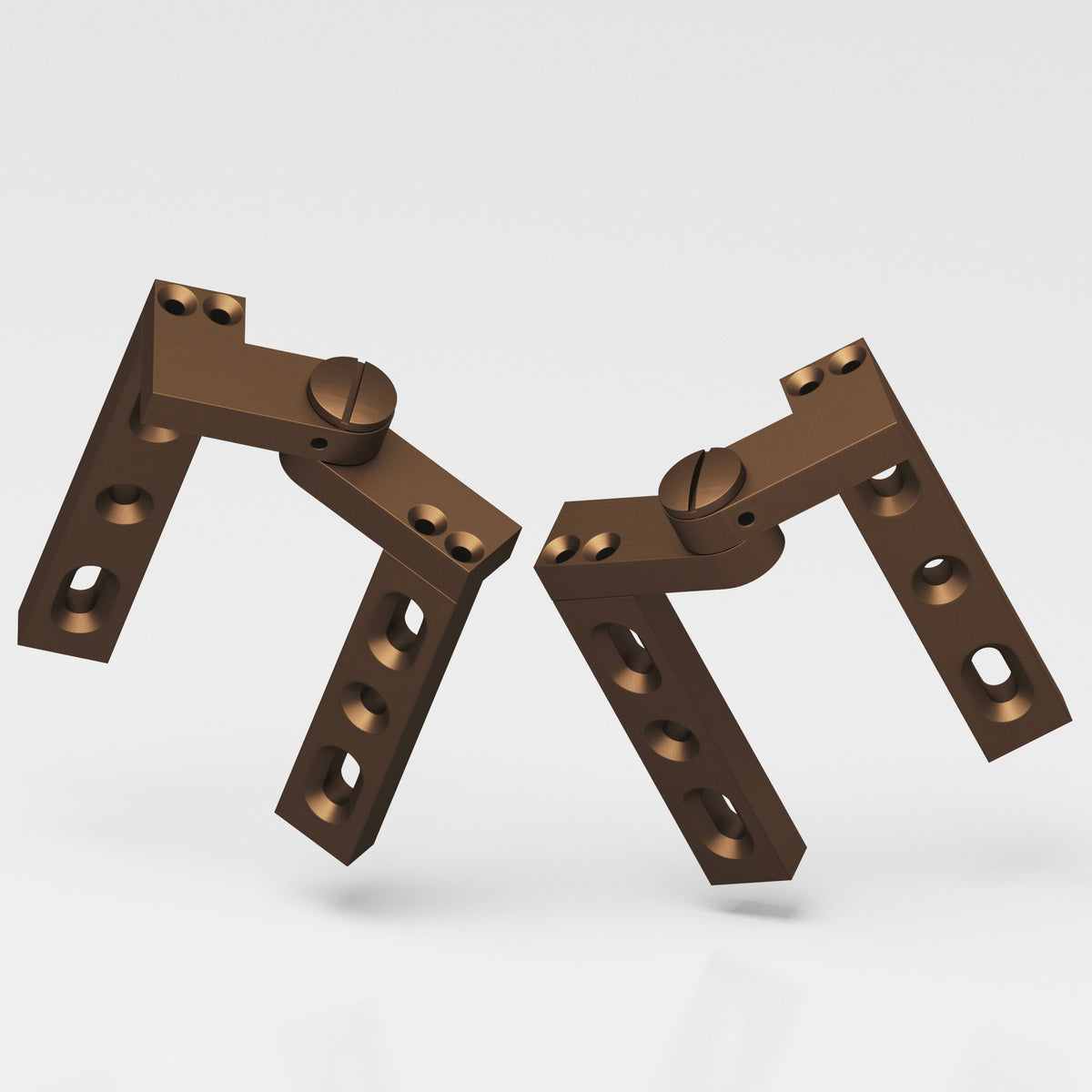 Colonial Bronze 9 Intermediate Pivot Hinge, 4 in (Pair) - Matte Oil Rubbed Bronze