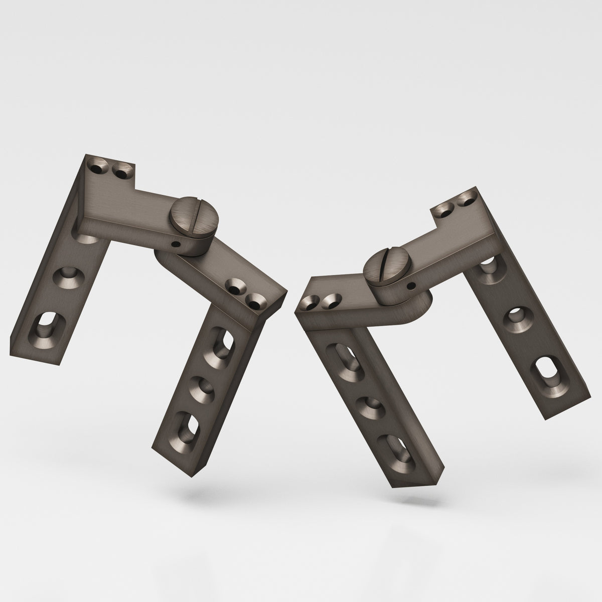 Colonial Bronze 9 Intermediate Pivot Hinge, 4 in (Pair) - Pewter