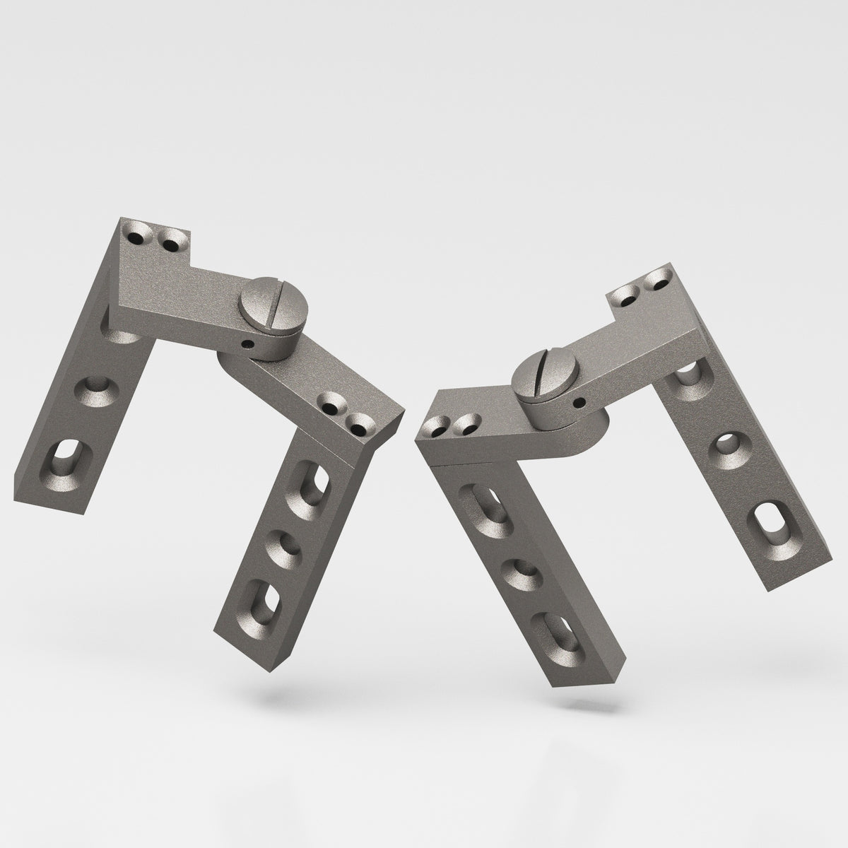 Colonial Bronze 9 Intermediate Pivot Hinge, 4 in (Pair) - Frost Nickel™