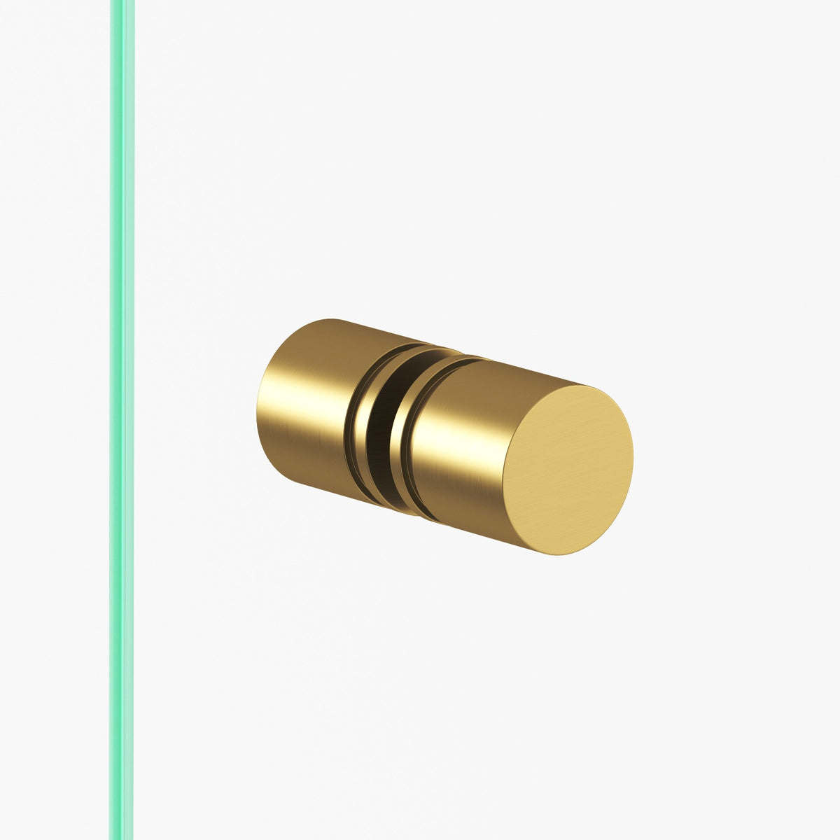 Colonial Bronze 187BB Banded Cylinder Back-to-Back Shower Door Knob Kit, 1-1/4 in Diameter