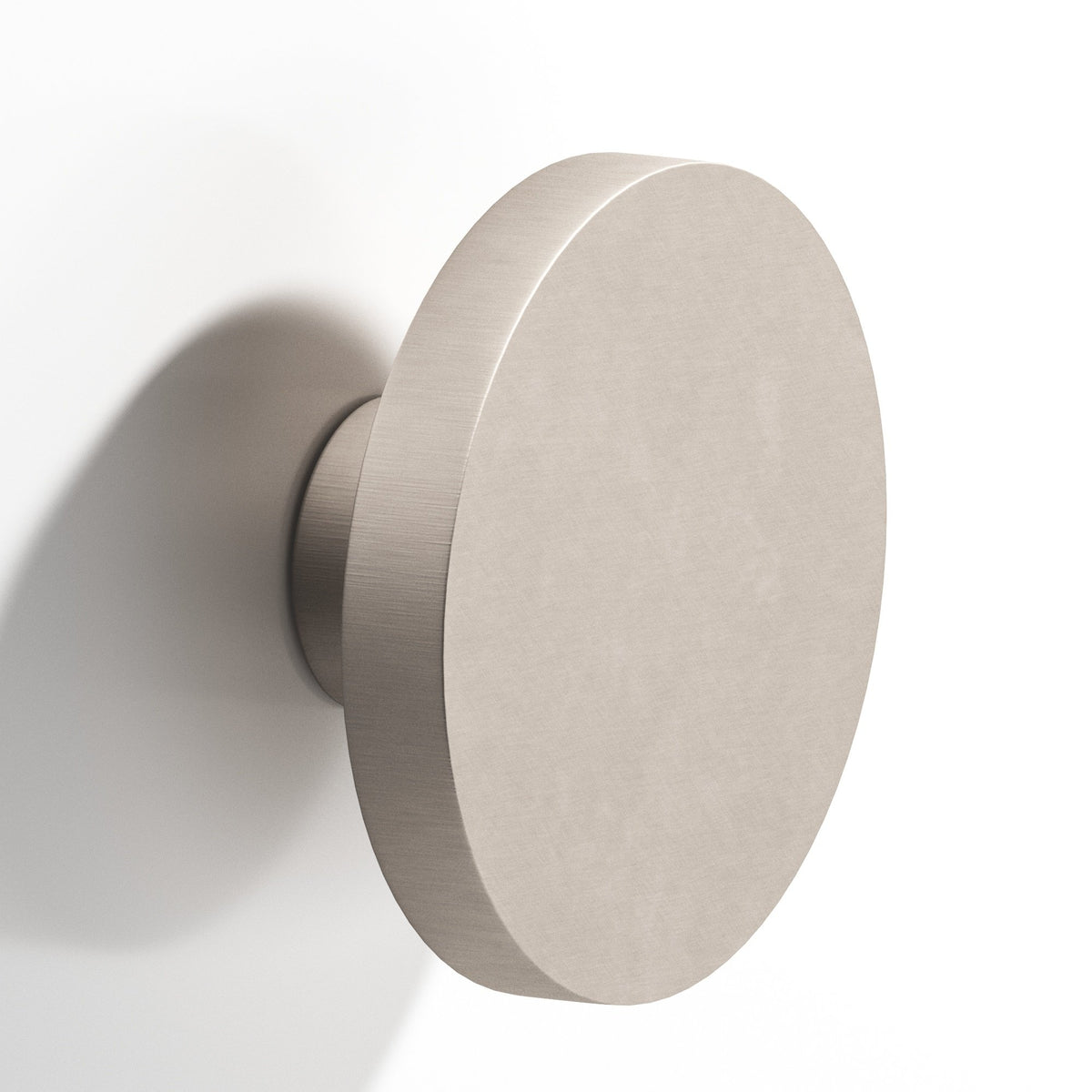 Colonial Bronze 9154 Round Cap Screw, 1 in Diameter for 8-32 Screw - Matte Satin Nickel