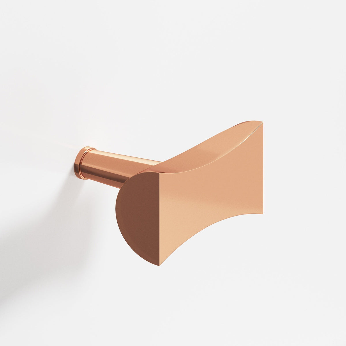 Colonial Bronze 1139 Bowtie T-Knob with Rounded Back, 1-1/4 in - Polished Copper
