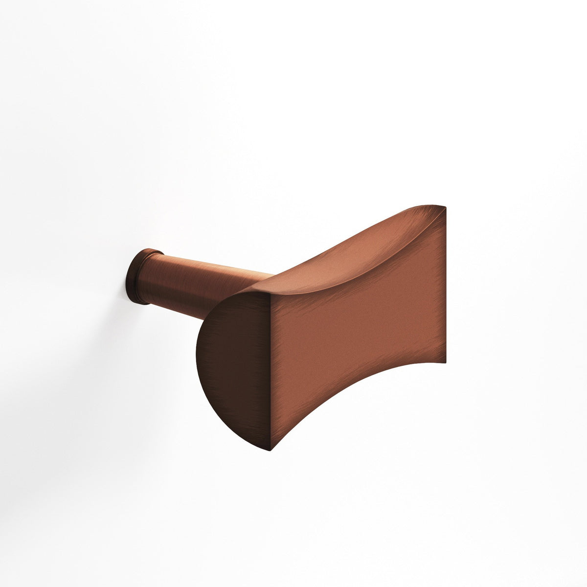 Colonial Bronze 1139 Bowtie T-Knob with Rounded Back, 1-1/4 in - Matte Antique Copper