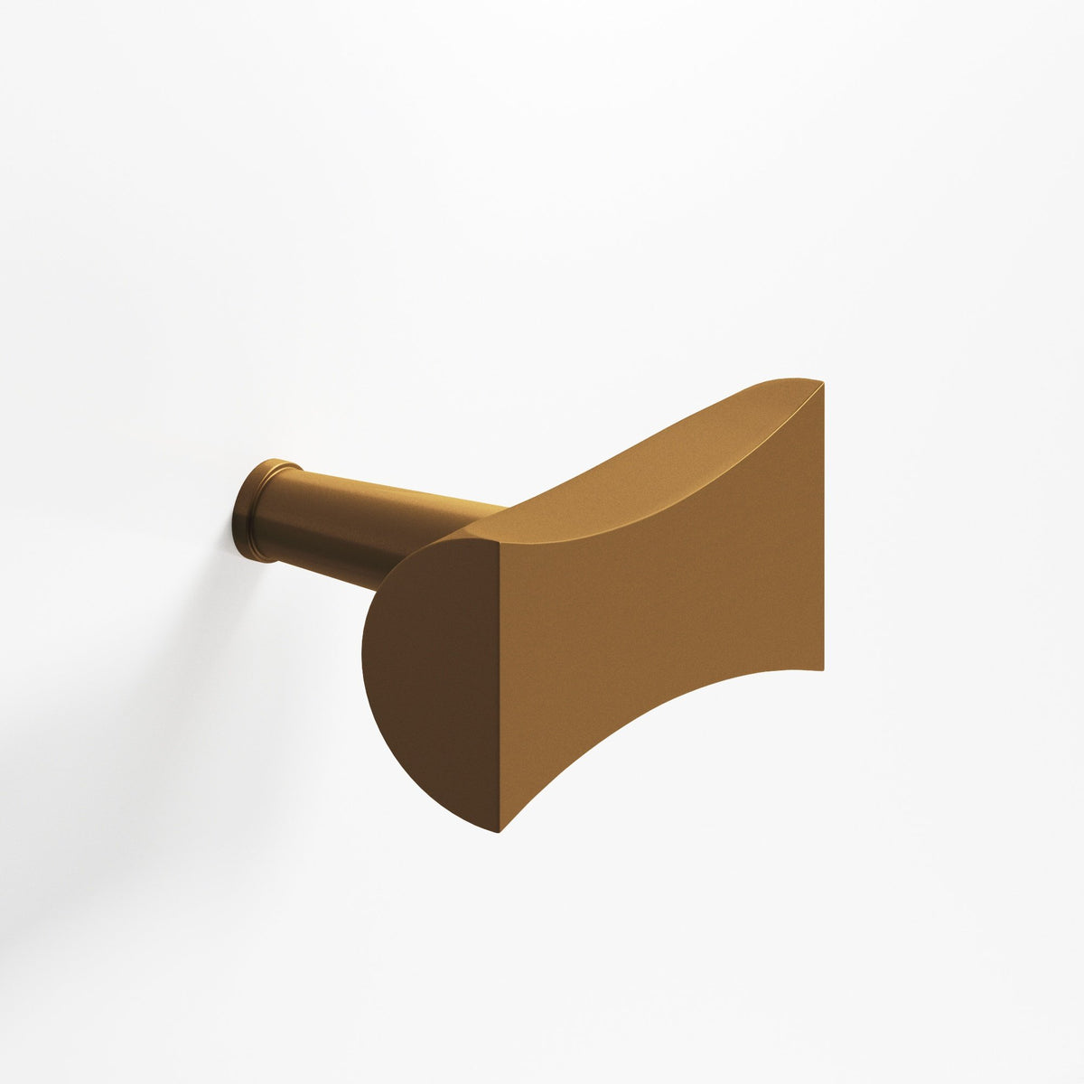 Colonial Bronze 1139 Bowtie T-Knob with Rounded Back, 1-1/4 in - Matte Light Statuary Bronze