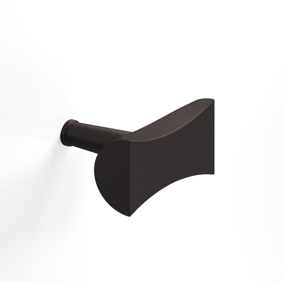 Colonial Bronze 1139 Bowtie T-Knob with Rounded Back, 1-1/4 in - Matte Dark Statuary Bronze