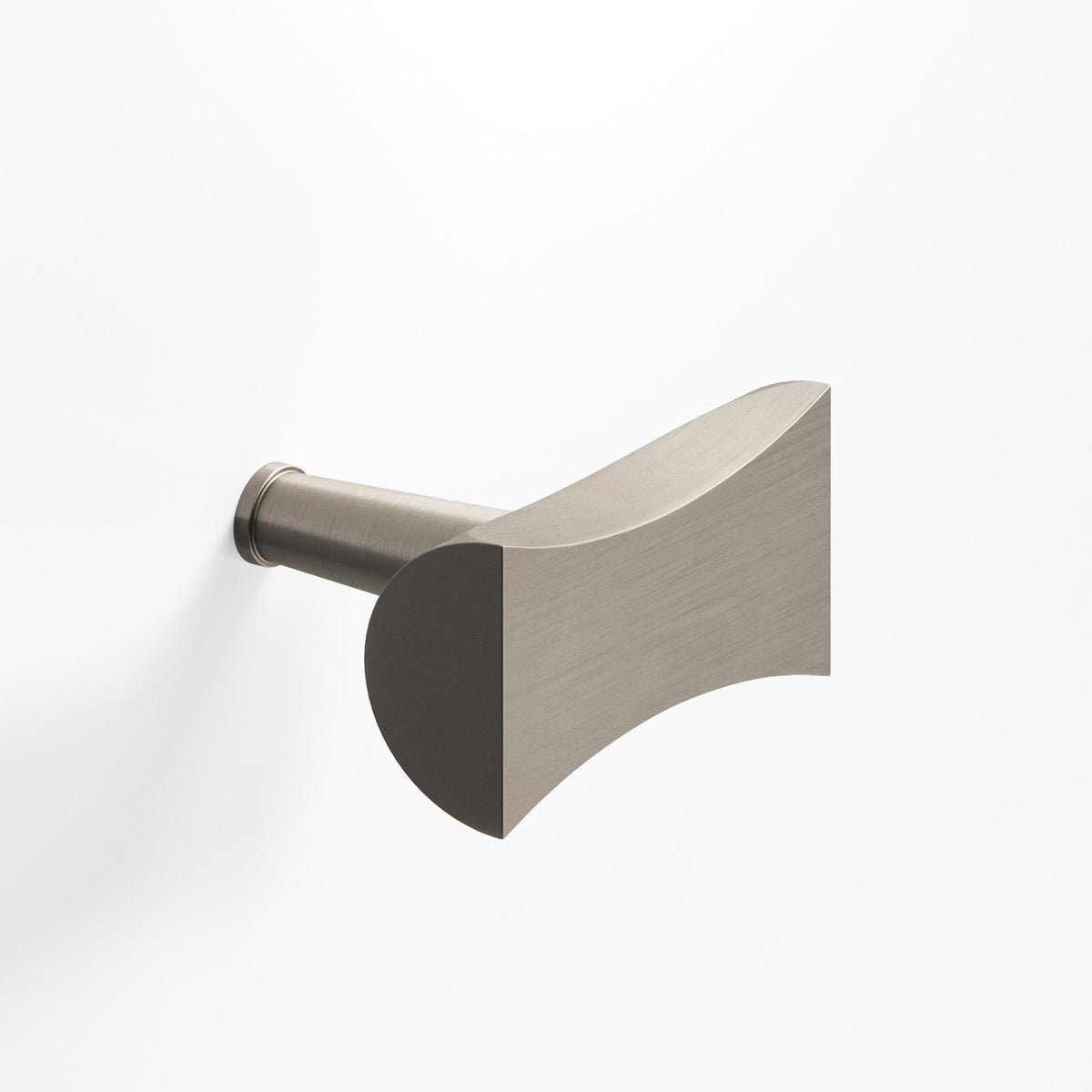 Colonial Bronze 1139 Bowtie T-Knob with Rounded Back, 1-1/4 in - Matte Pewter