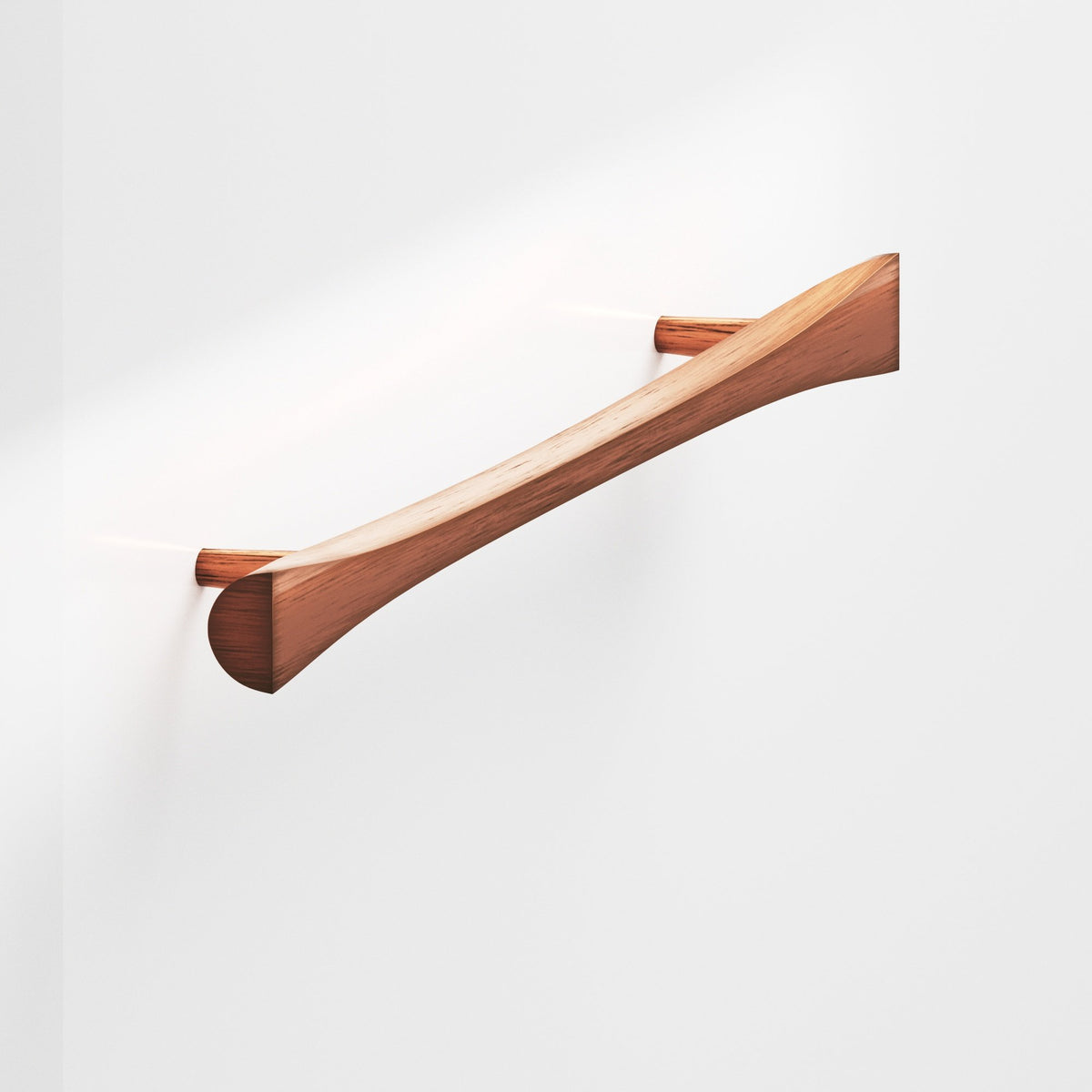 Colonial Bronze 1140 Bowtie Pull with Rounded Back and Tapered Posts, 5/8 in - Antique Copper