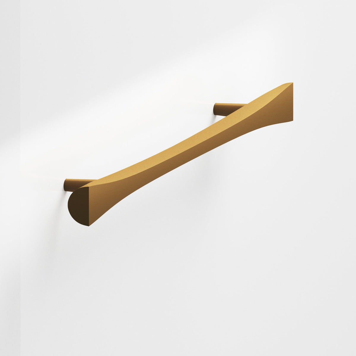 Colonial Bronze 1140 Bowtie Pull with Rounded Back and Tapered Posts, 5/8 in - Matte Light Statuary Bronze