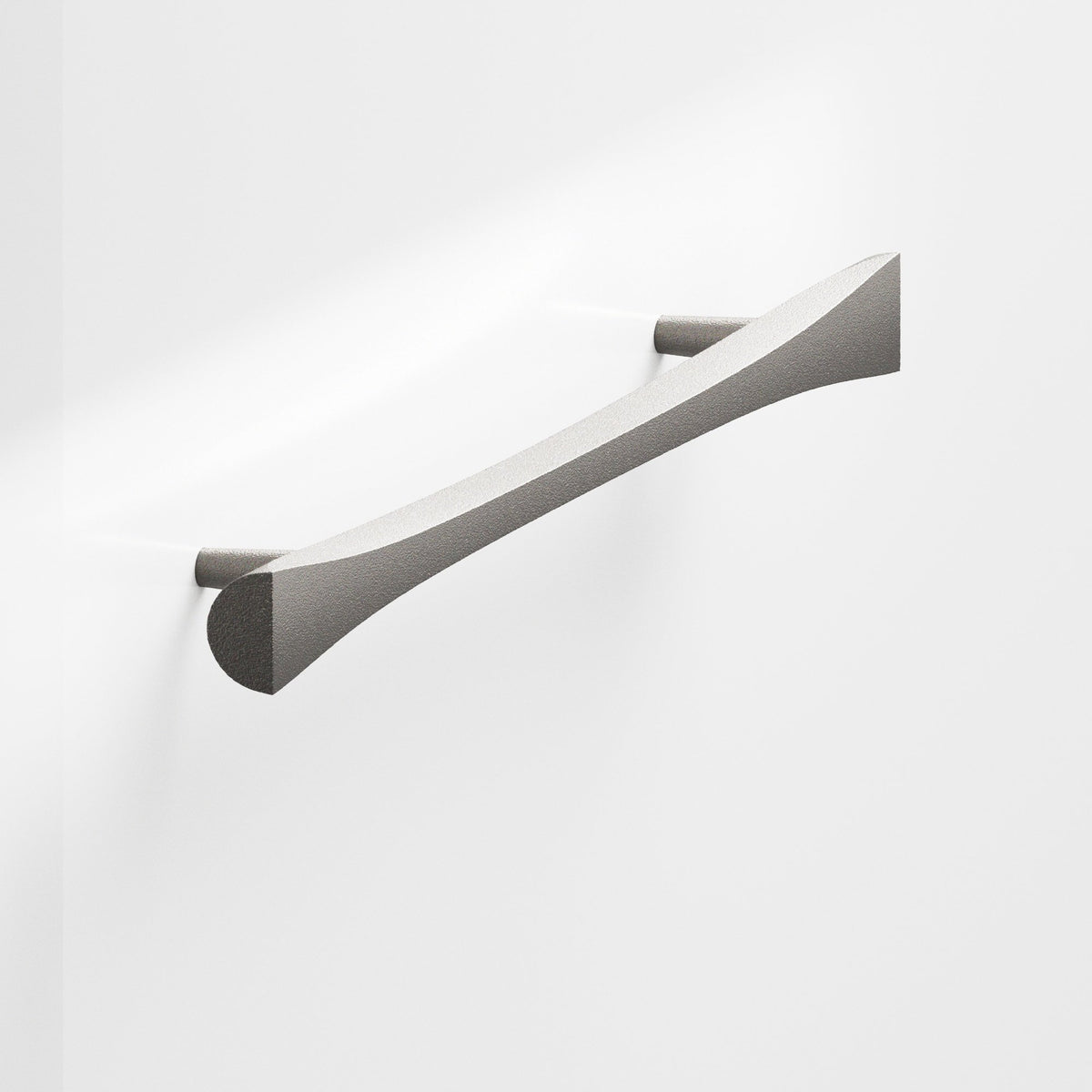 Colonial Bronze 1140 Bowtie Pull with Rounded Back and Tapered Posts, 5/8 in - Frost Nickel™