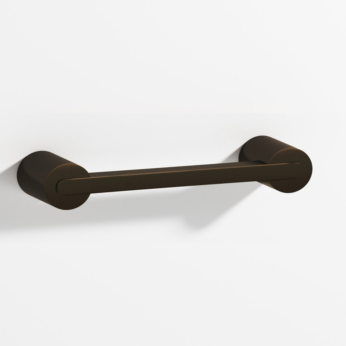 Colonial Bronze 1332 Rectangular Pull Fully Encapsulated by Round Posts, 1/4 x 3/8 in Bar - Oil Rubbed Bronze