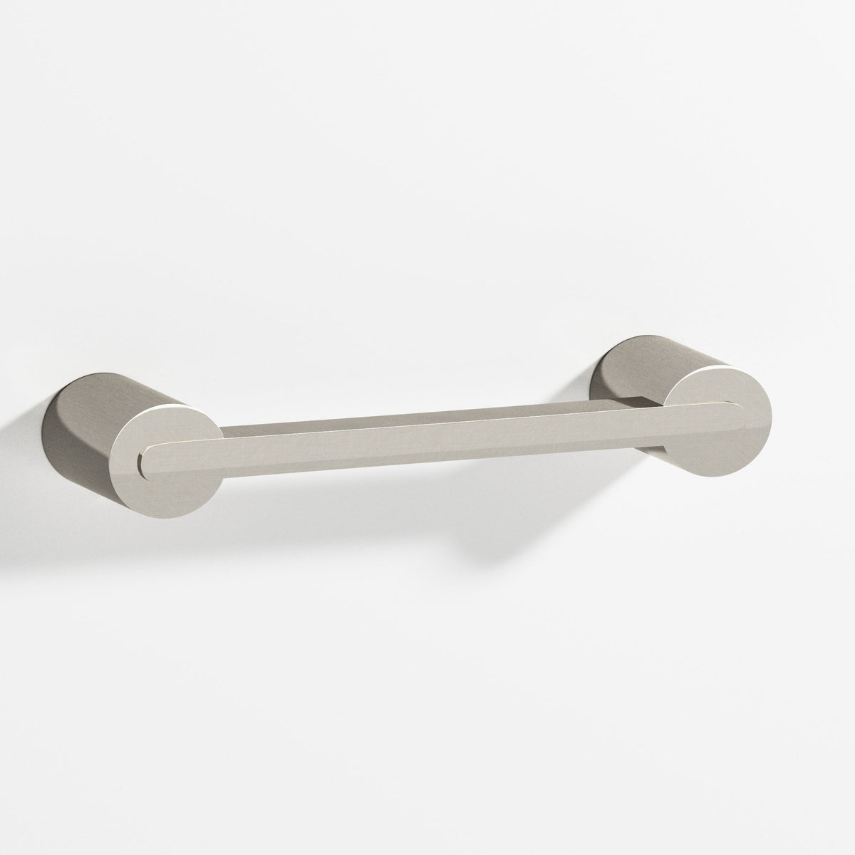 Colonial Bronze 1332 Rectangular Pull Fully Encapsulated by Round Posts, 1/4 x 3/8 in Bar - Nickel Stainless