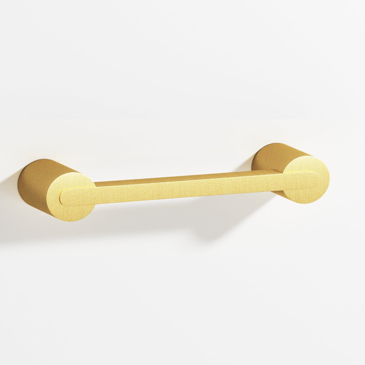 Colonial Bronze 1332 Rectangular Pull Fully Encapsulated by Round Posts, 1/4 x 3/8 in Bar - Frost Brass™