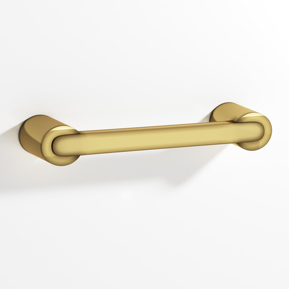 Colonial Bronze 1333 Rectangular Pull Fully Encapsulated by Round Posts, 3/8 x 1/4 in Bar - Antique Bronze