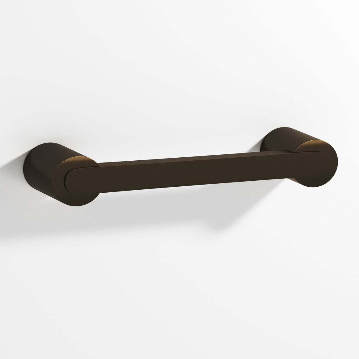 Colonial Bronze 1333 Rectangular Pull Fully Encapsulated by Round Posts, 3/8 x 1/4 in Bar - Oil Rubbed Bronze