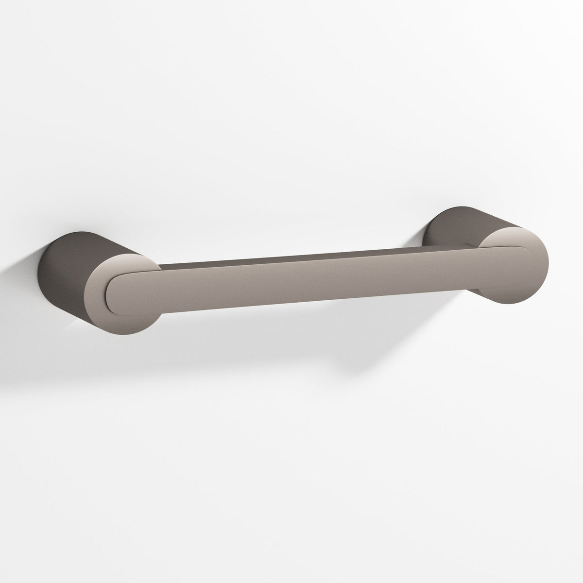 Colonial Bronze 1333 Rectangular Pull Fully Encapsulated by Round Posts, 3/8 x 1/4 in Bar - Pewter