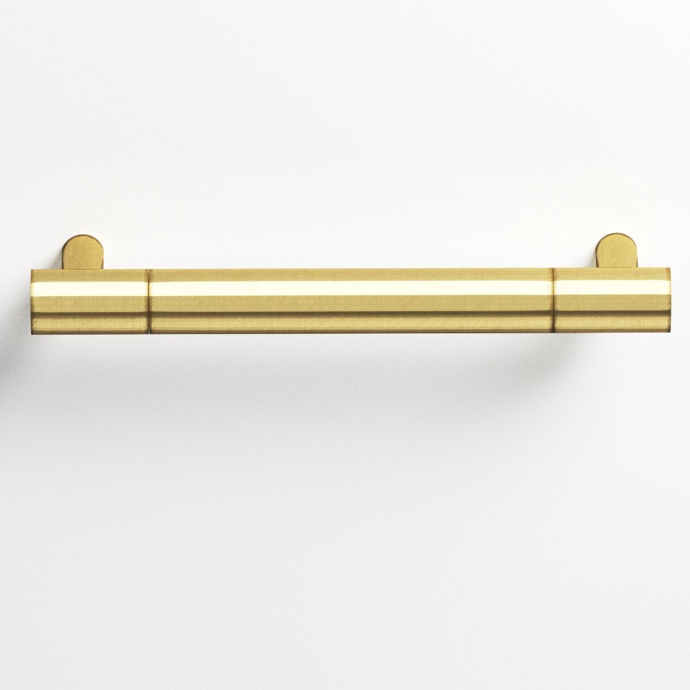Colonial Bronze 1442 Round Pull with Straight Posts, 1 in Diameter - Antique Bronze