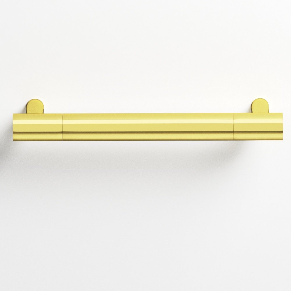 Colonial Bronze 1448 Round Pull with Straight Posts, 1/2 in Diameter - French Gold