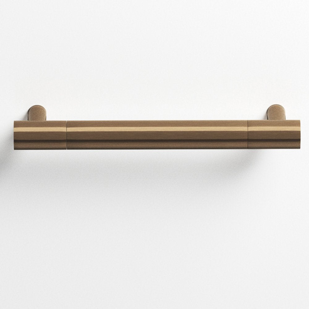 Colonial Bronze 1446 Round Pull with Straight Posts, 3/4 in Diameter - Light Statuary Bronze