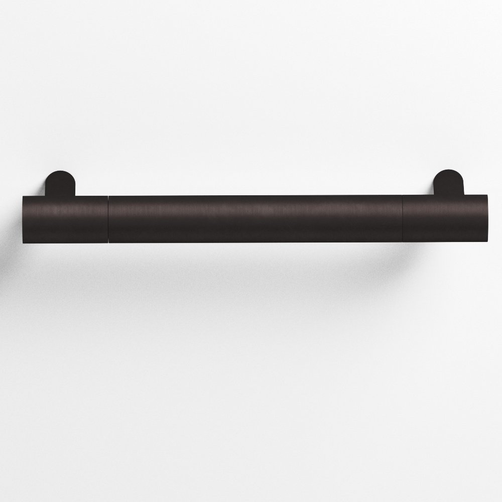 Colonial Bronze 1448 Round Pull with Straight Posts, 1/2 in Diameter - Matte Dark Statuary Bronze