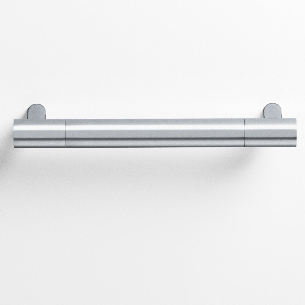 Colonial Bronze 1448 Round Pull with Straight Posts, 1/2 in Diameter - Satin Chrome