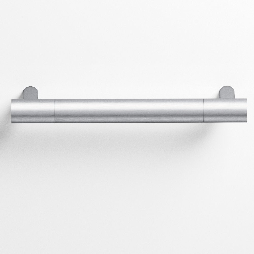 Colonial Bronze 1448 Round Pull with Straight Posts, 1/2 in Diameter - Matte Satin Chrome
