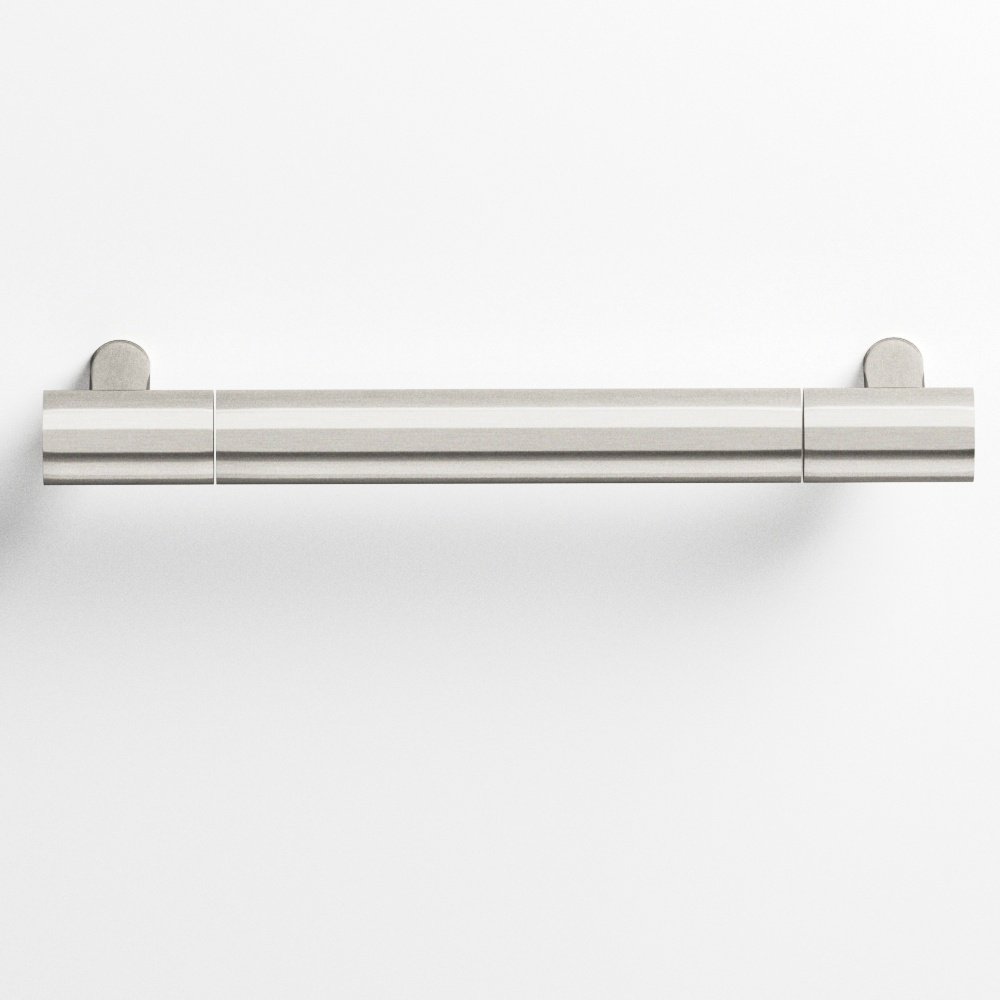 Colonial Bronze 1447 Round Pull with Straight Posts, 5/8 in Diameter - Satin Nickel