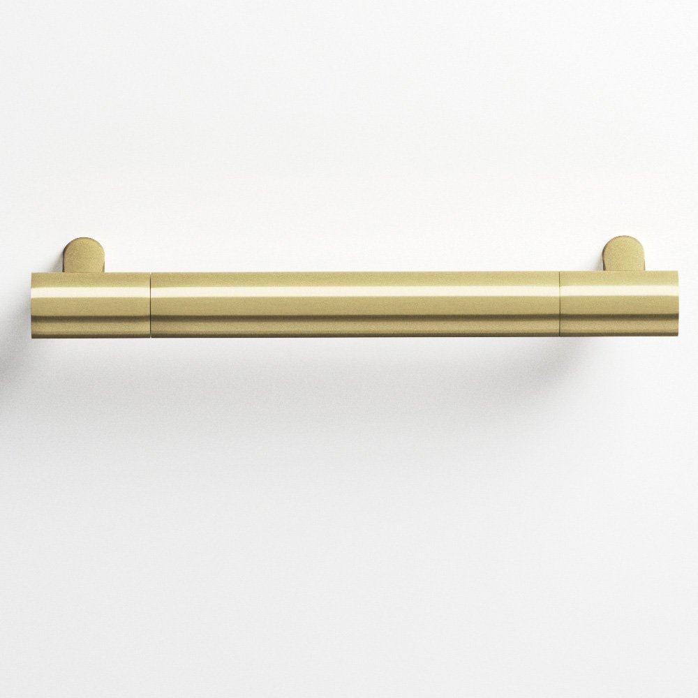 Colonial Bronze 1446 Round Pull with Straight Posts, 3/4 in Diameter - Antique Brass