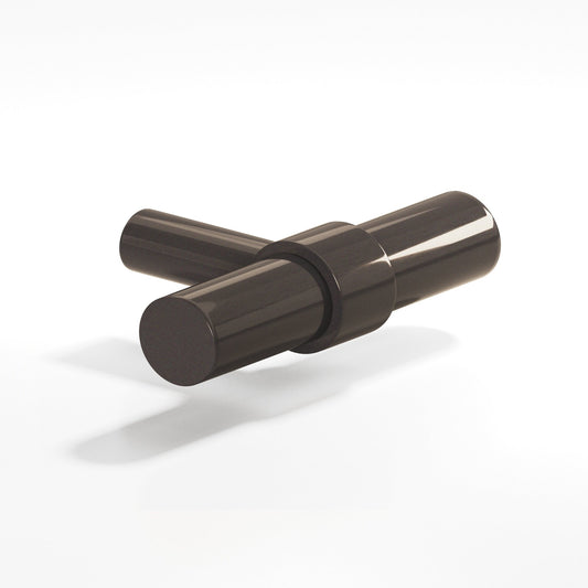 Colonial Bronze 1501 Collared T-Knob with Straight Post, 2 in