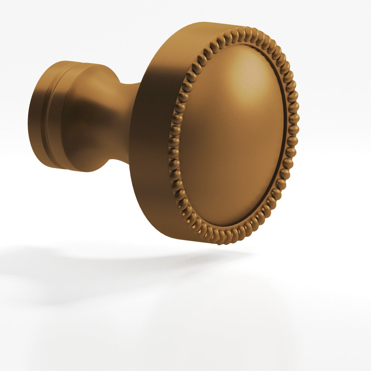 Colonial Bronze 175 Beaded Dome Knob, 1-1/4 in Diameter - Matte Light Statuary Bronze