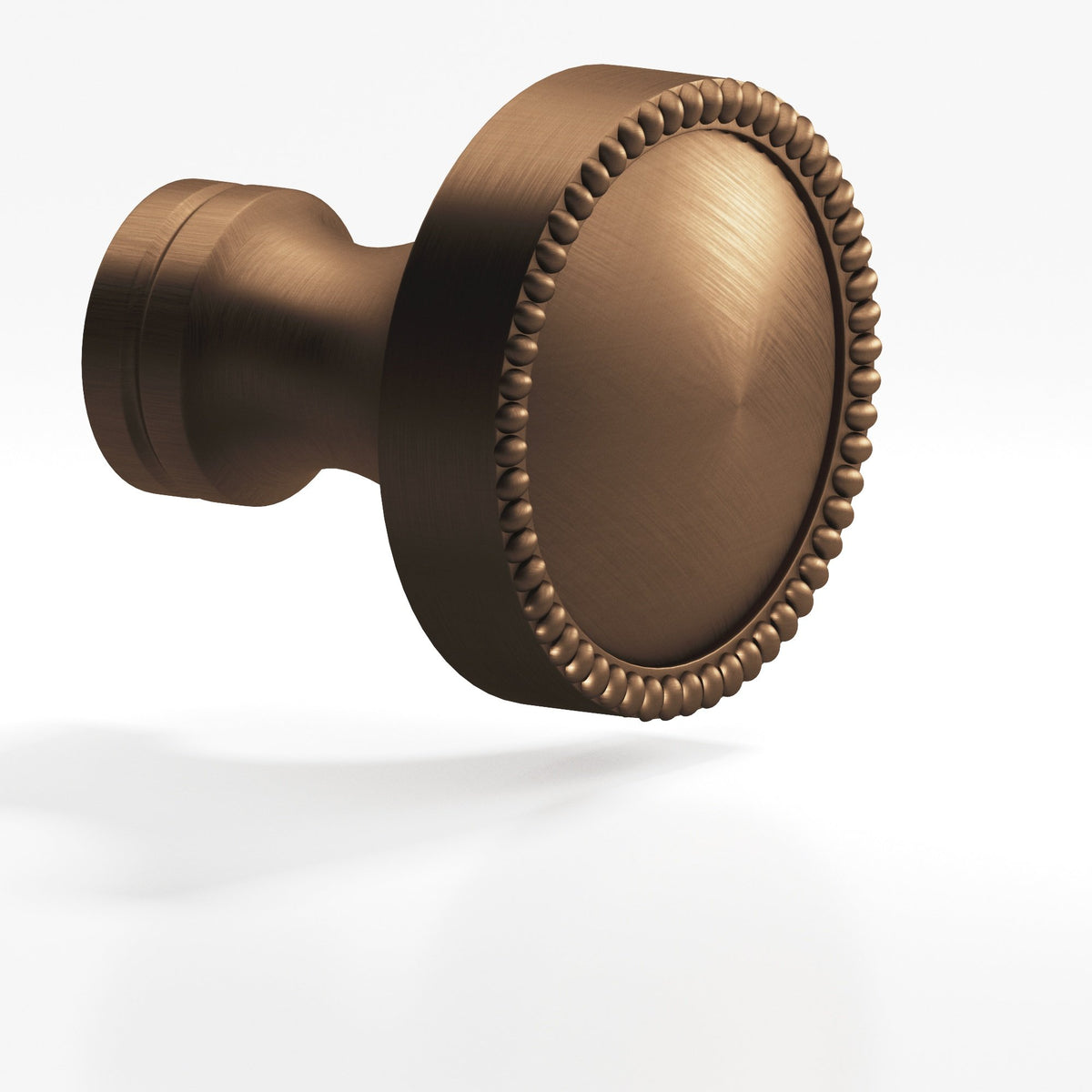 Colonial Bronze 175 Beaded Dome Knob, 1-1/4 in Diameter - Matte Oil Rubbed Bronze