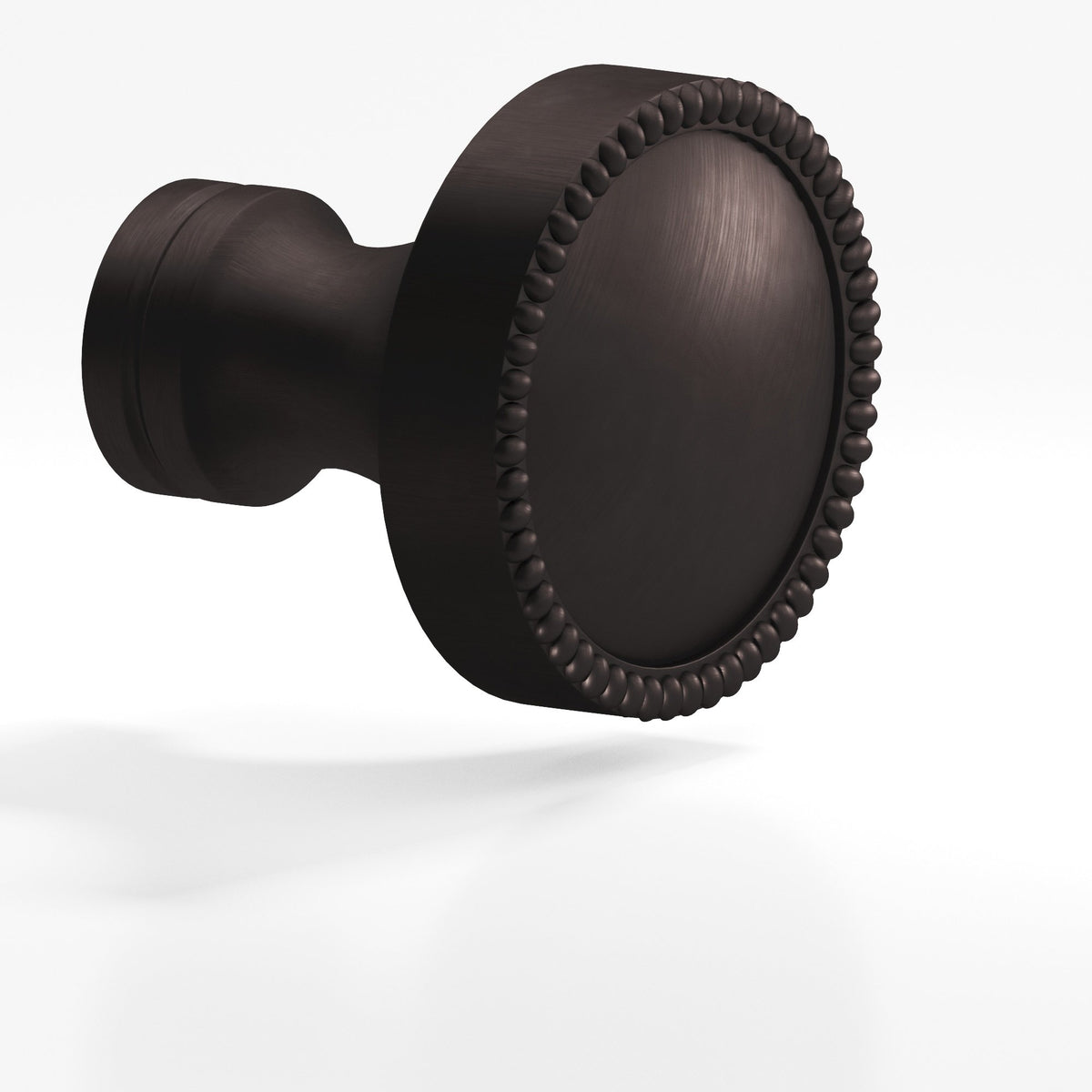 Colonial Bronze 175BB Beaded Dome Back-to-Back Shower Door Knob Kit, 1-1/4 in Diameter - Matte Dark Statuary Bronze