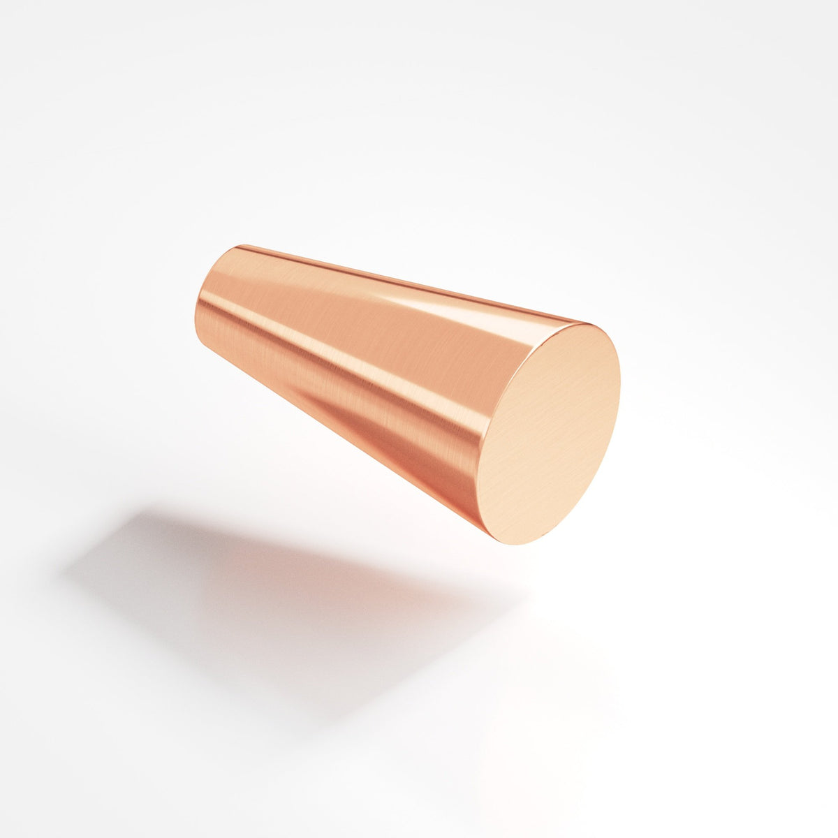 Colonial Bronze 194 Tapered Cone Knob, 9/16 in Diameter - Satin Copper