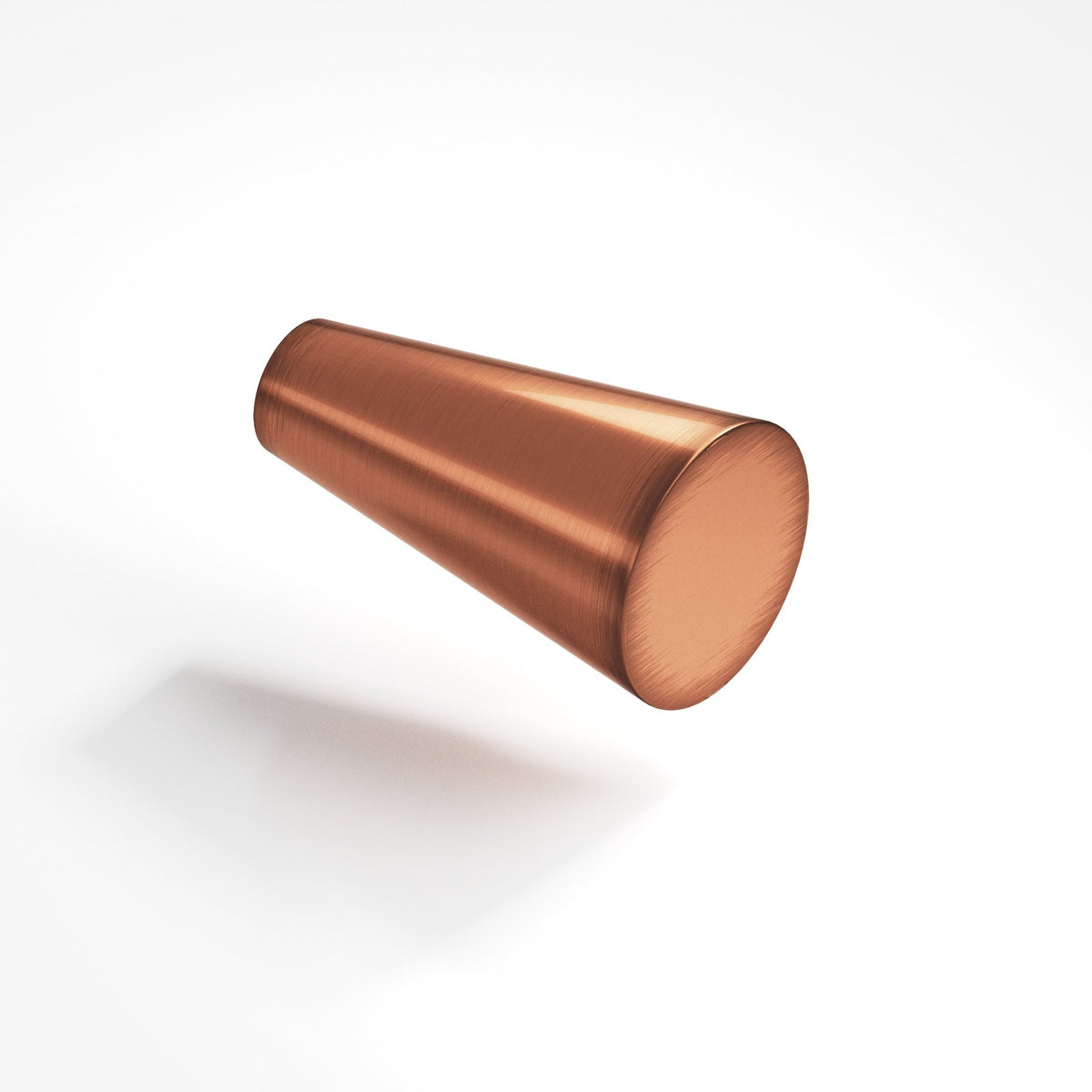 Colonial Bronze 194 Tapered Cone Knob, 9/16 in Diameter - Antique Copper