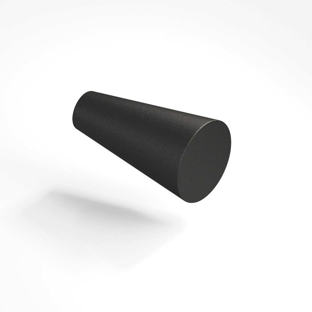 Colonial Bronze 194 Tapered Cone Knob, 9/16 in Diameter - Frost Black™