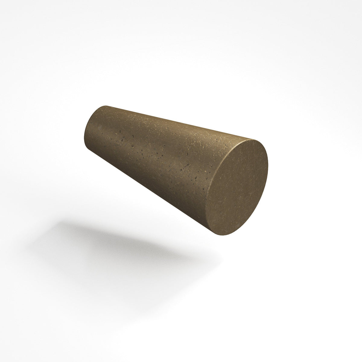 Colonial Bronze 194 Tapered Cone Knob, 9/16 in Diameter - Distressed Oil Rubbed Bronze