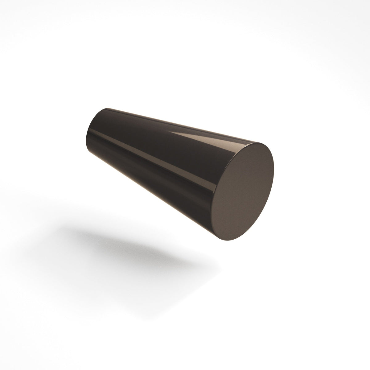 Colonial Bronze 194 Tapered Cone Knob, 9/16 in Diameter - Dark Statuary Bronze