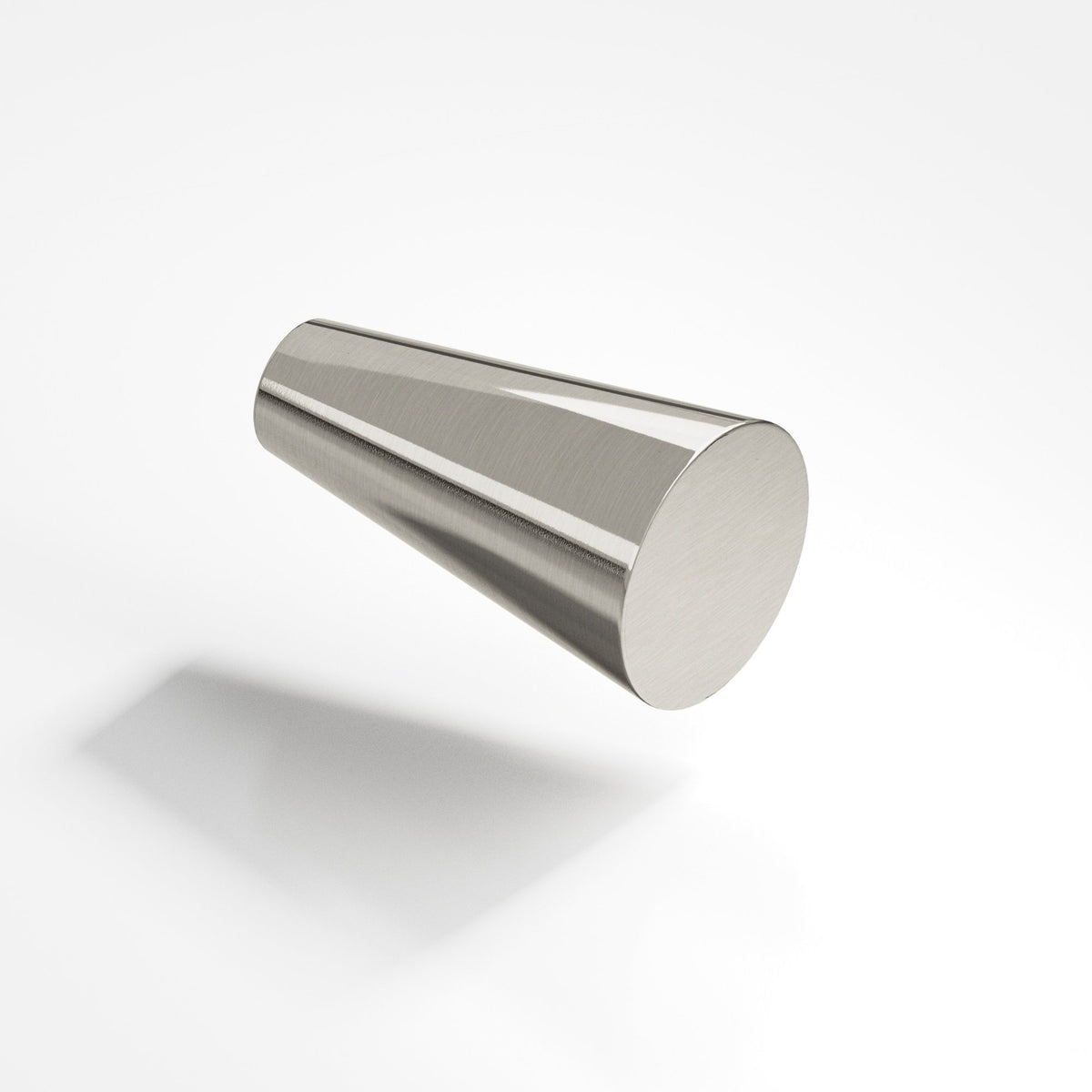 Colonial Bronze 194 Tapered Cone Knob, 9/16 in Diameter - Nickel Stainless