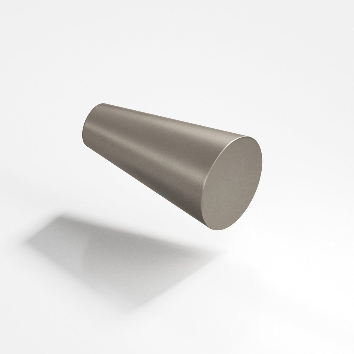 Colonial Bronze 194 Tapered Cone Knob, 9/16 in Diameter - Matte Pewter