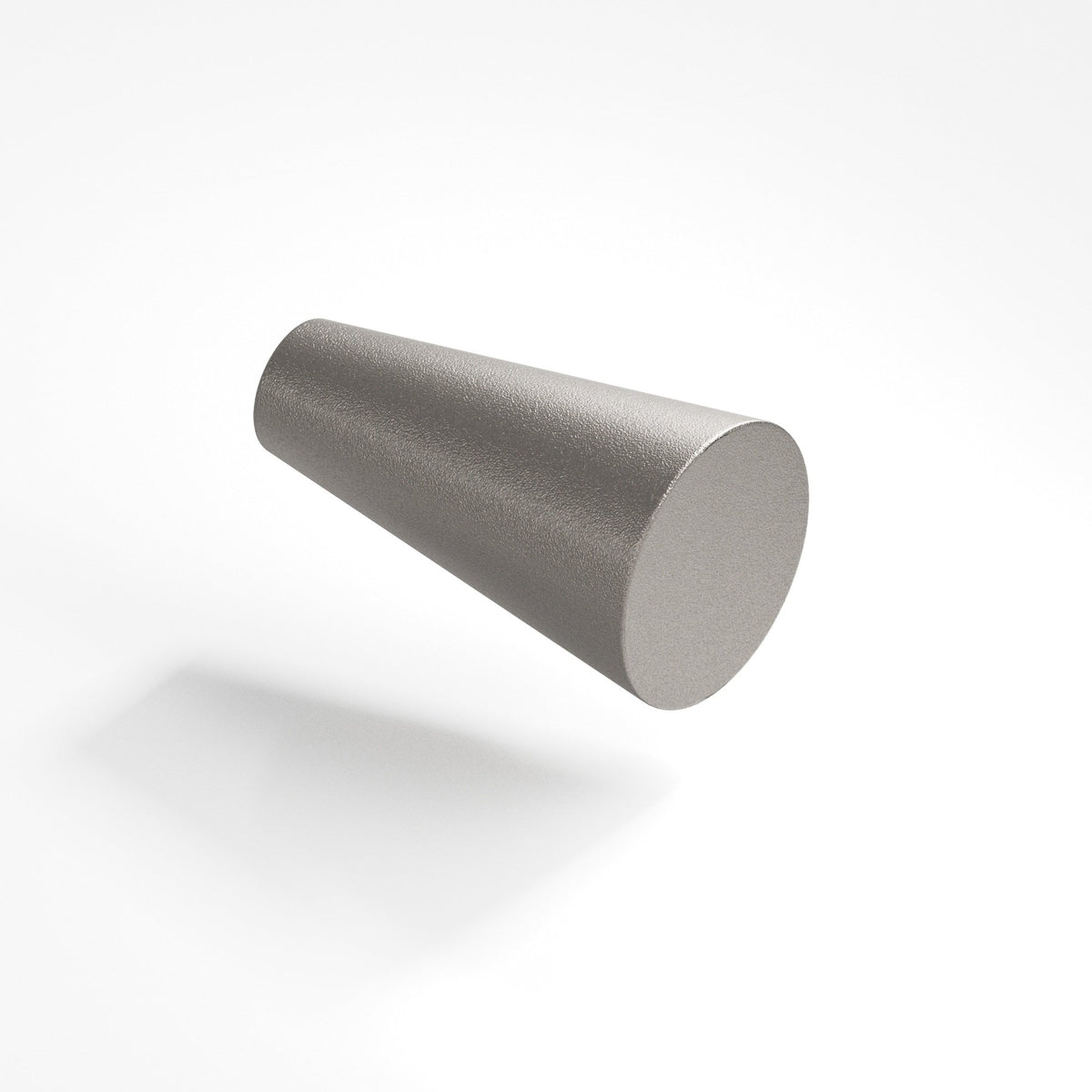 Colonial Bronze 194 Tapered Cone Knob, 9/16 in Diameter - Frost Nickel™