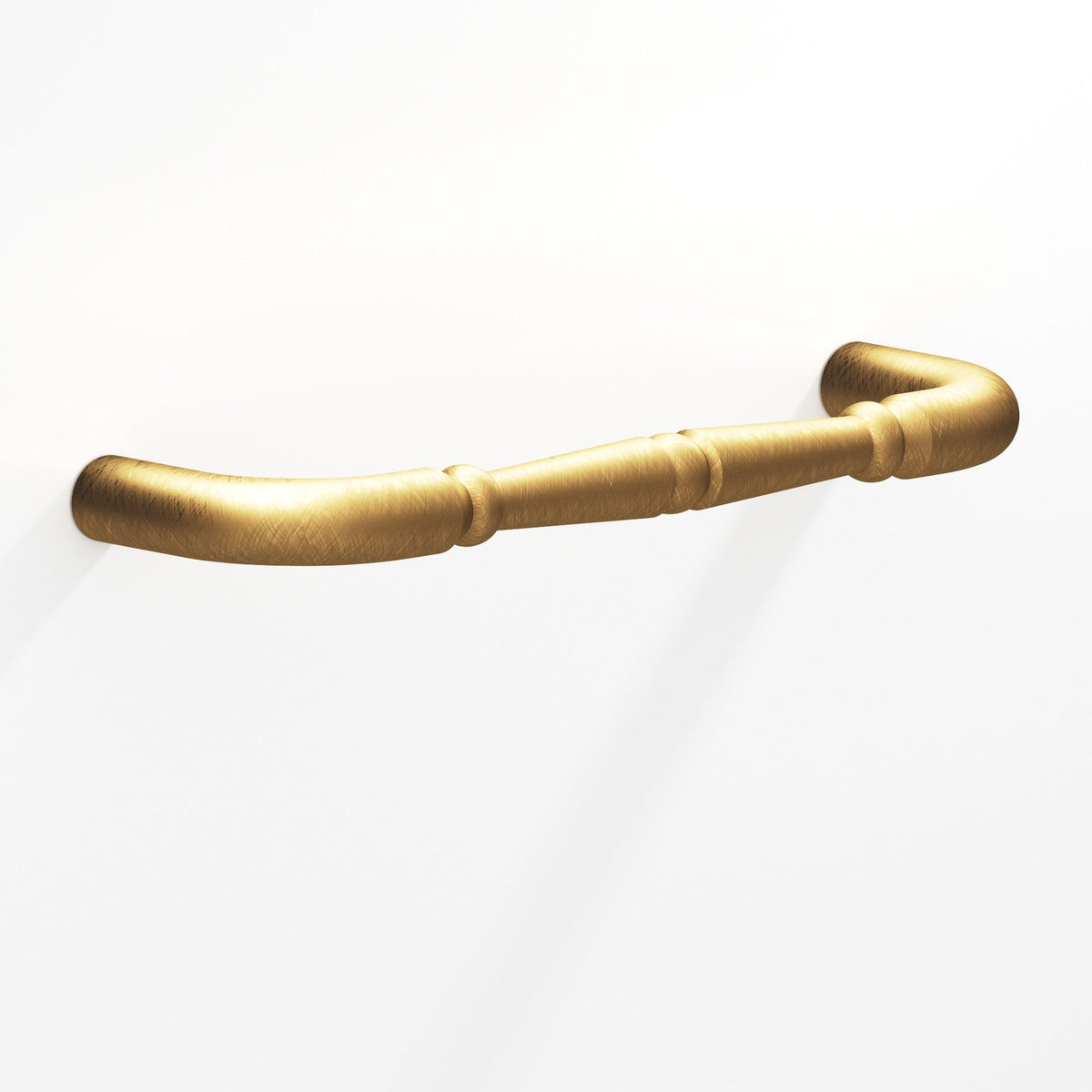 Colonial Bronze 250 Detailed Wire Pull with Beads, 2-1/2 in Projection - Weathered Brass