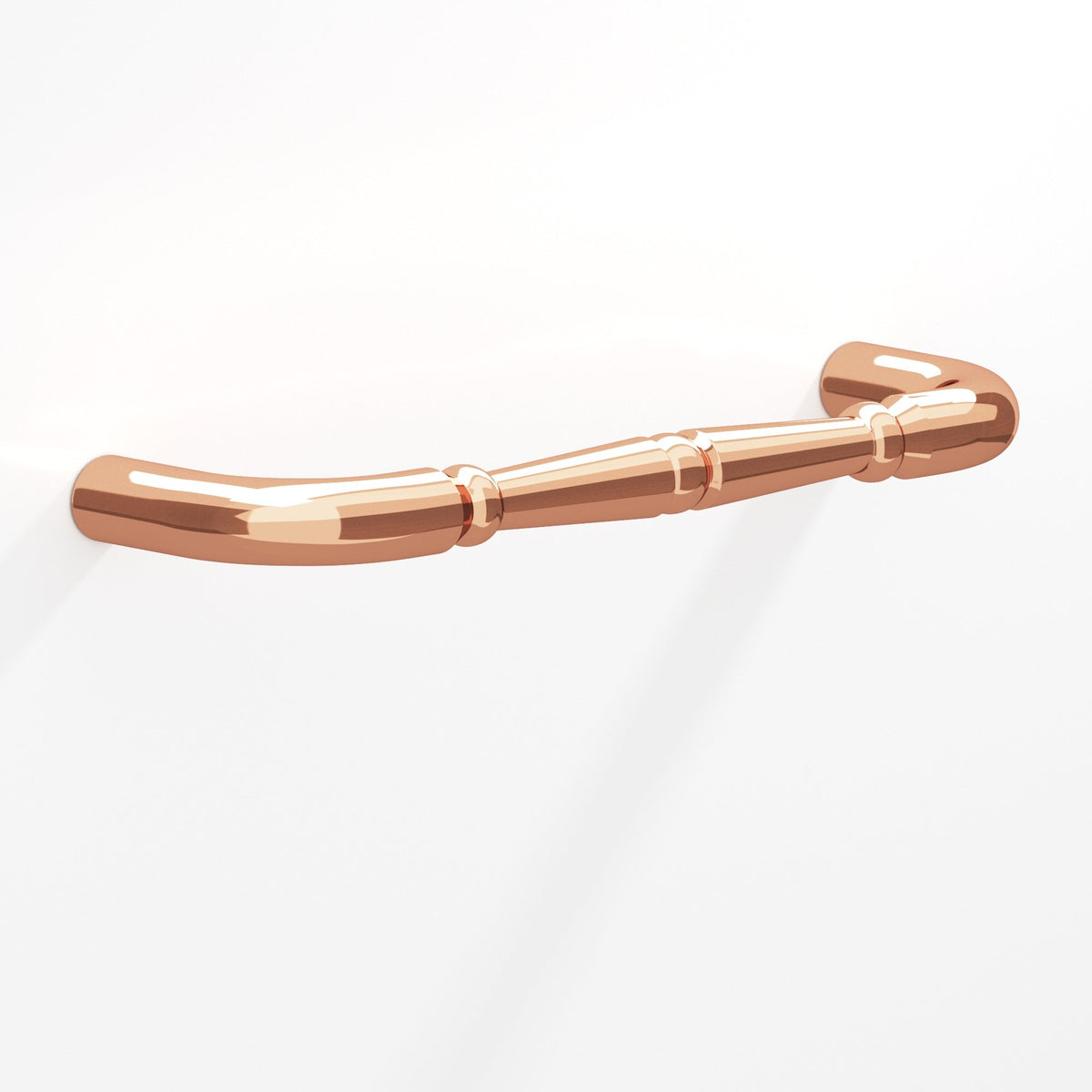 Colonial Bronze 250 Detailed Wire Pull with Beads, 2-1/2 in Projection - Polished Copper