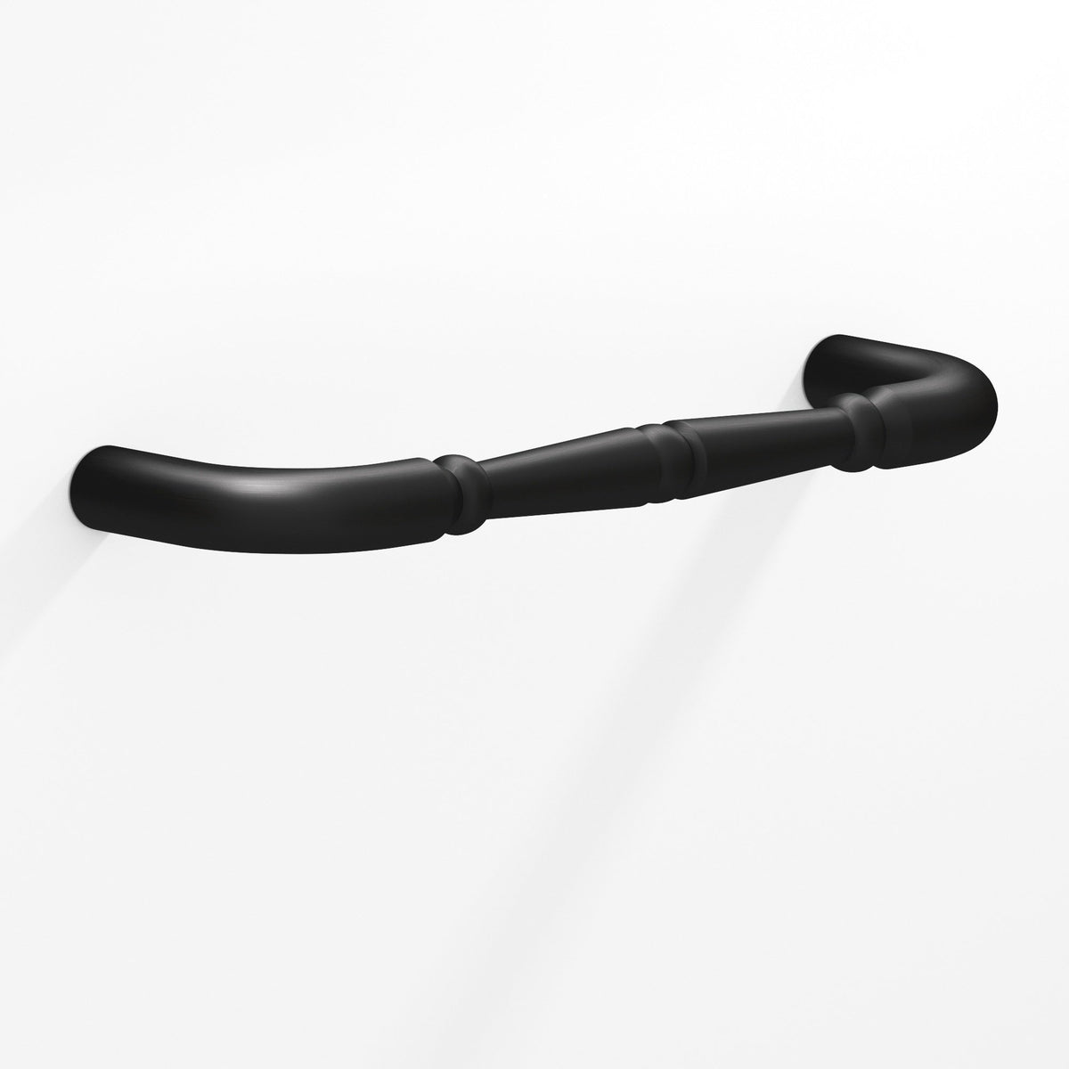 Colonial Bronze 250 Detailed Wire Pull with Beads, 2-1/2 in Projection - Matte Satin Black