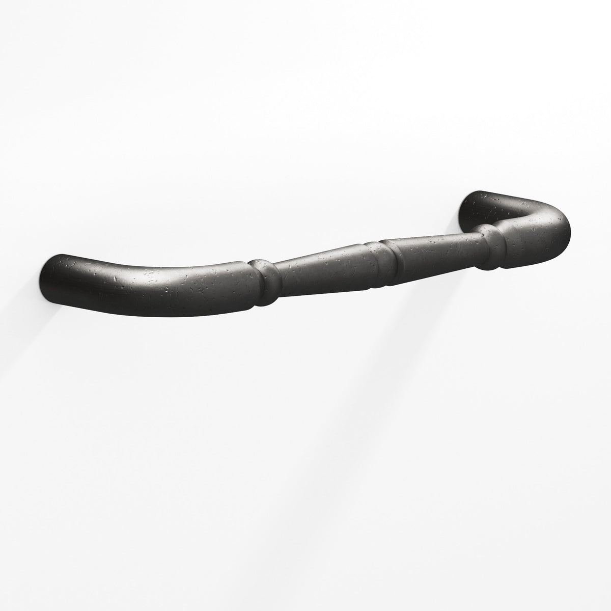 Colonial Bronze 250 Detailed Wire Pull with Beads, 2-1/2 in Projection - Distressed Satin Black