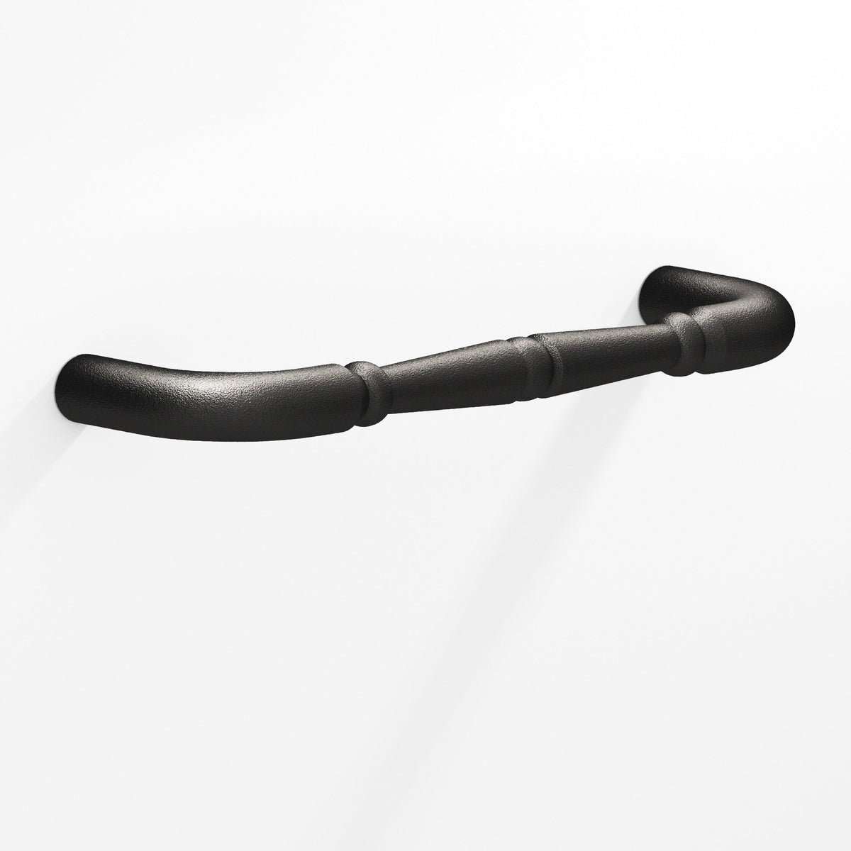 Colonial Bronze 250 Detailed Wire Pull with Beads, 2-1/2 in Projection - Frost Black™