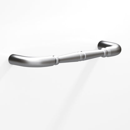 Colonial Bronze 250 Detailed Wire Pull with Beads, 2-1/2 in Projection - Matte Satin Chrome