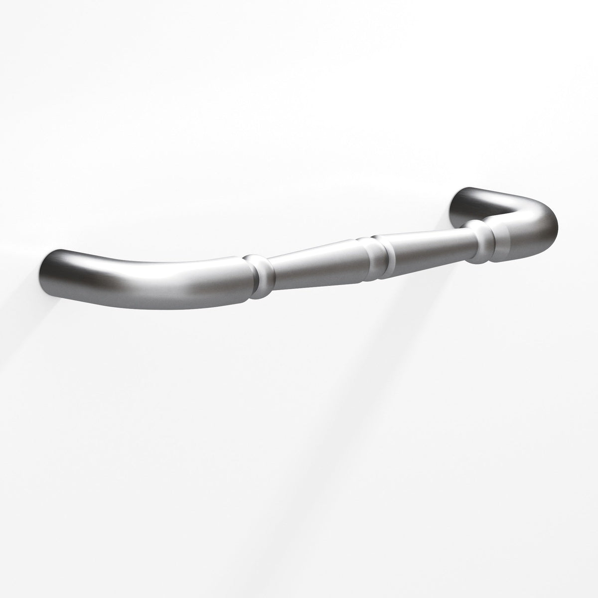 Colonial Bronze 850 Detailed Wire Pull with Beads, 1-7/8 in Projection - Matte Satin Chrome