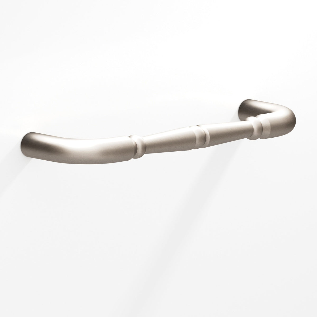 Colonial Bronze 250 Detailed Wire Pull with Beads, 2-1/2 in Projection - Matte Satin Nickel