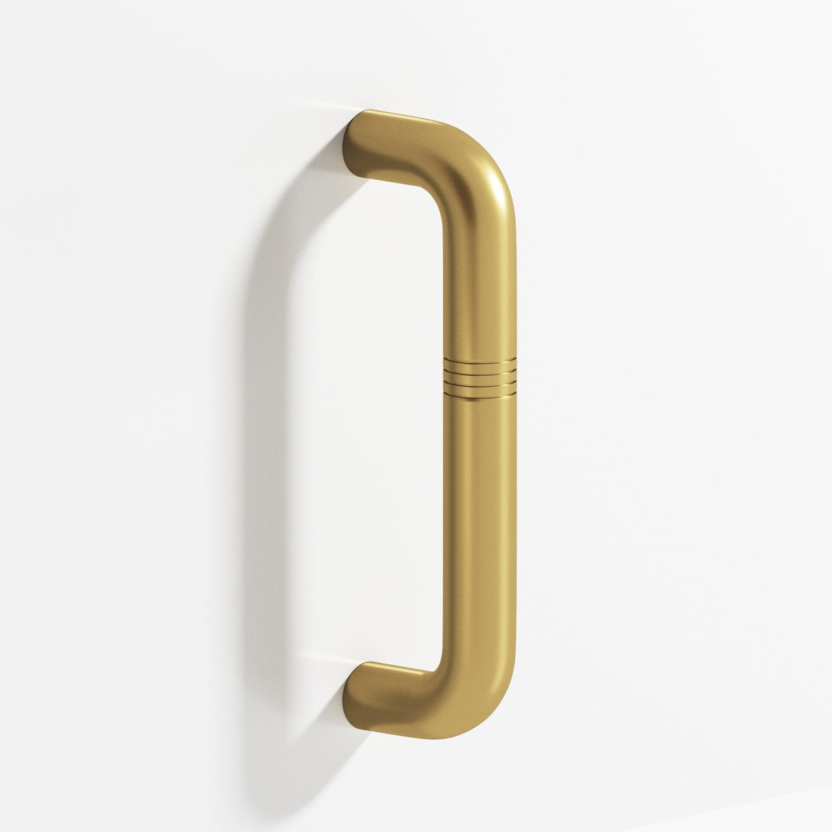 Colonial Bronze 258 Grooved Wire Pull, 2-1/2 in Projection - Satin Brass